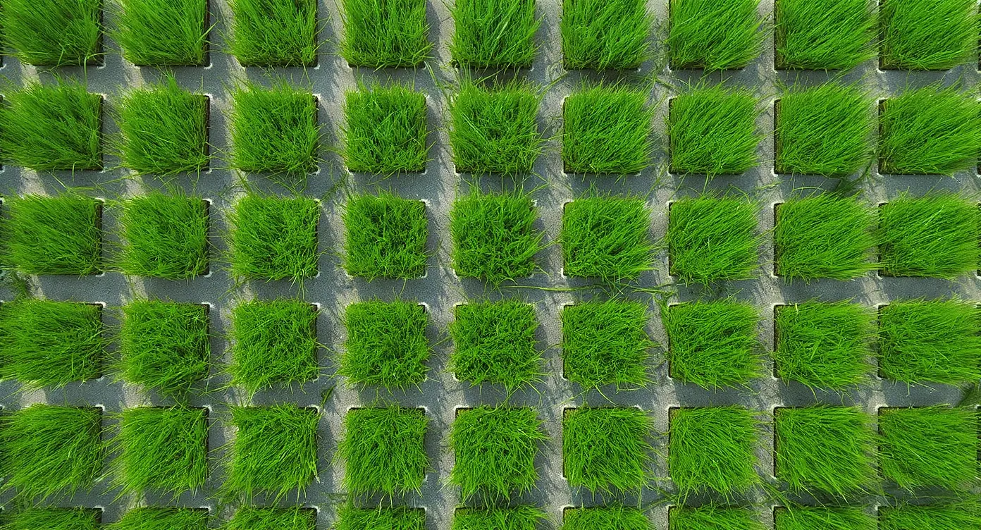 Heated driveway for permeable grass pavers — radiant system Big Bear Lake CA