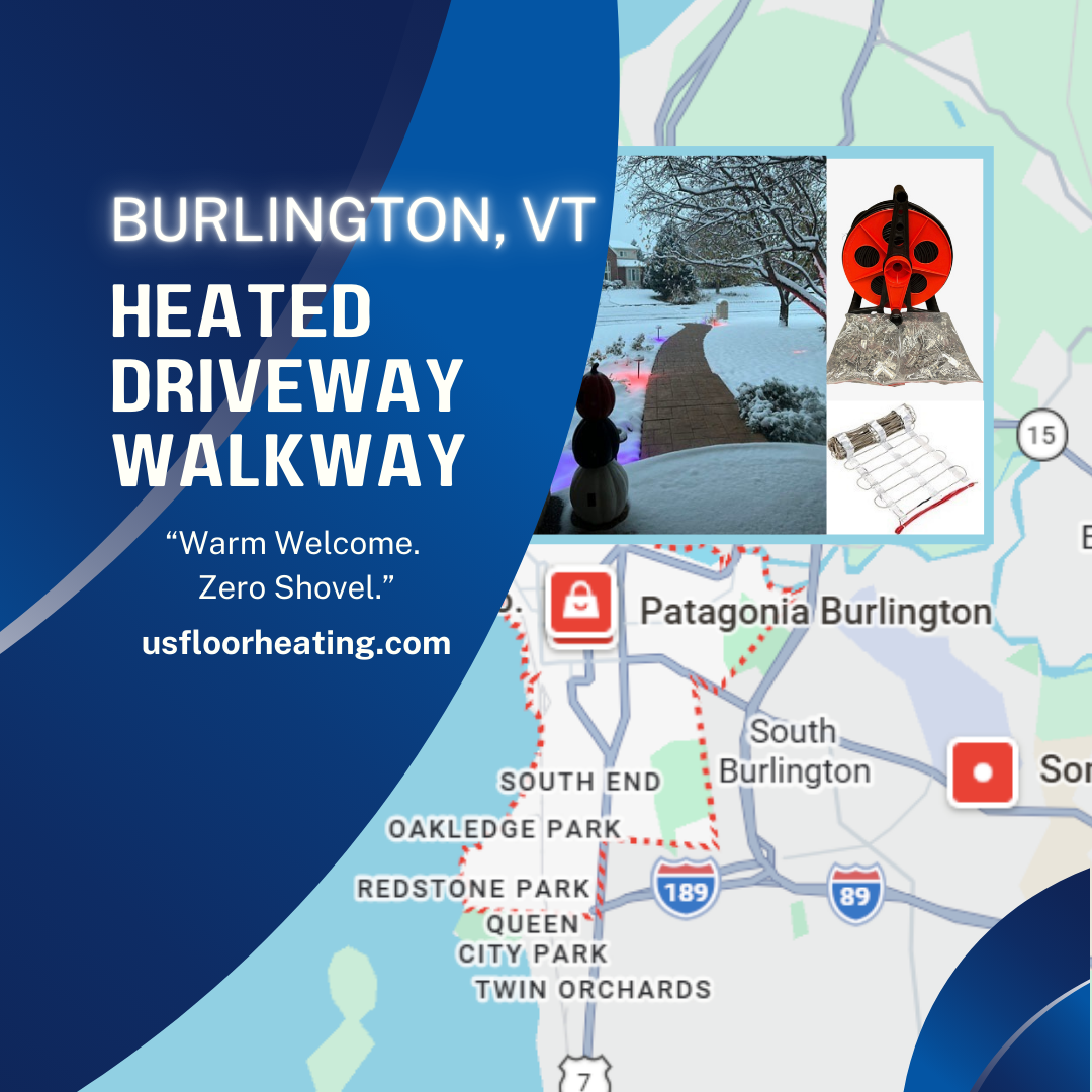 heated driveway burlington vt