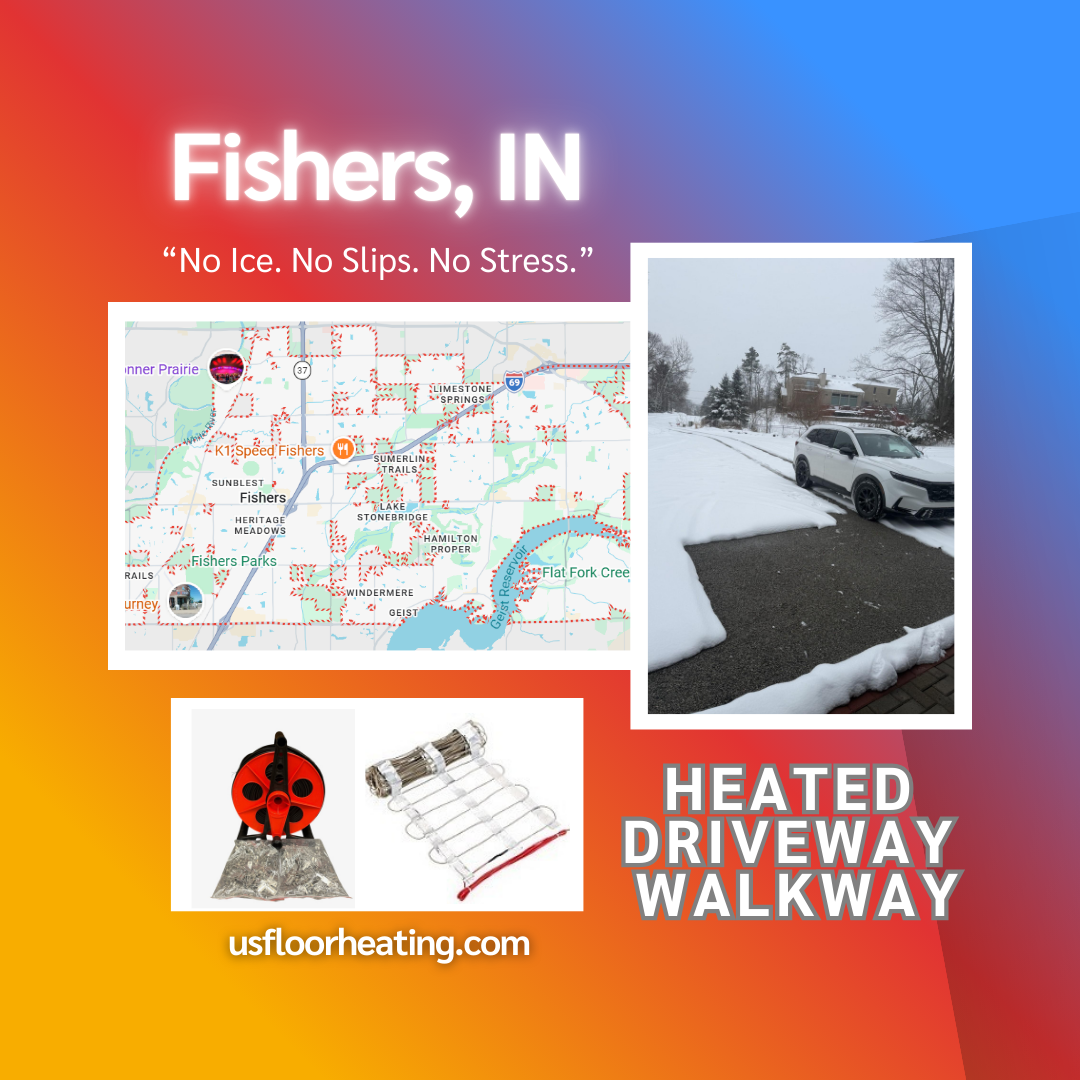 heated driveway fishers ny