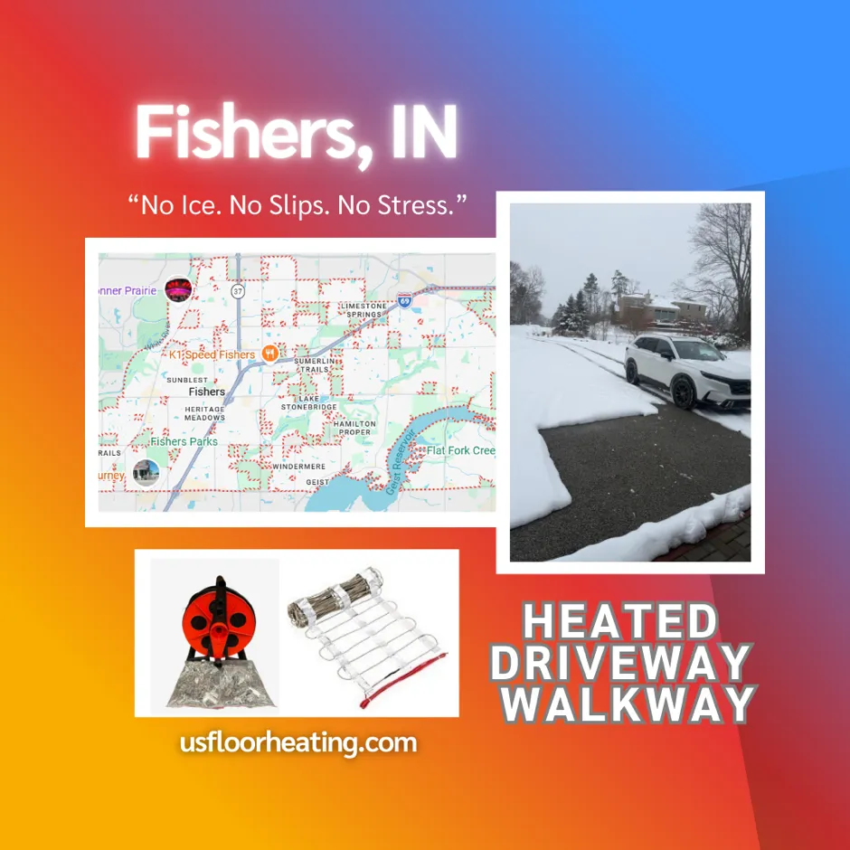 heated driveway fishers ny