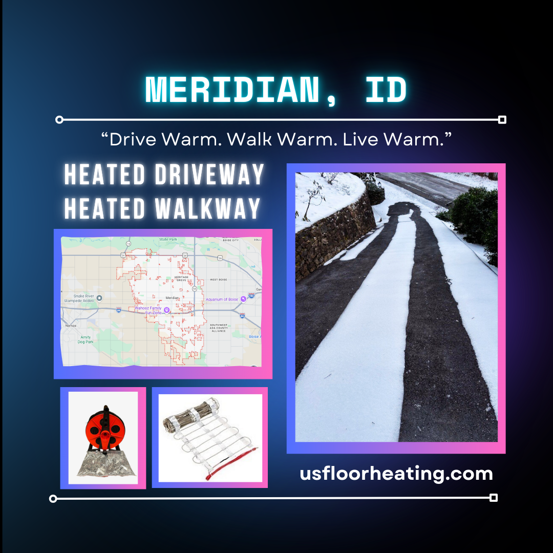 heated driveway meridian id