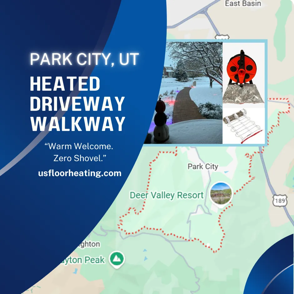 heated driveway park city ut