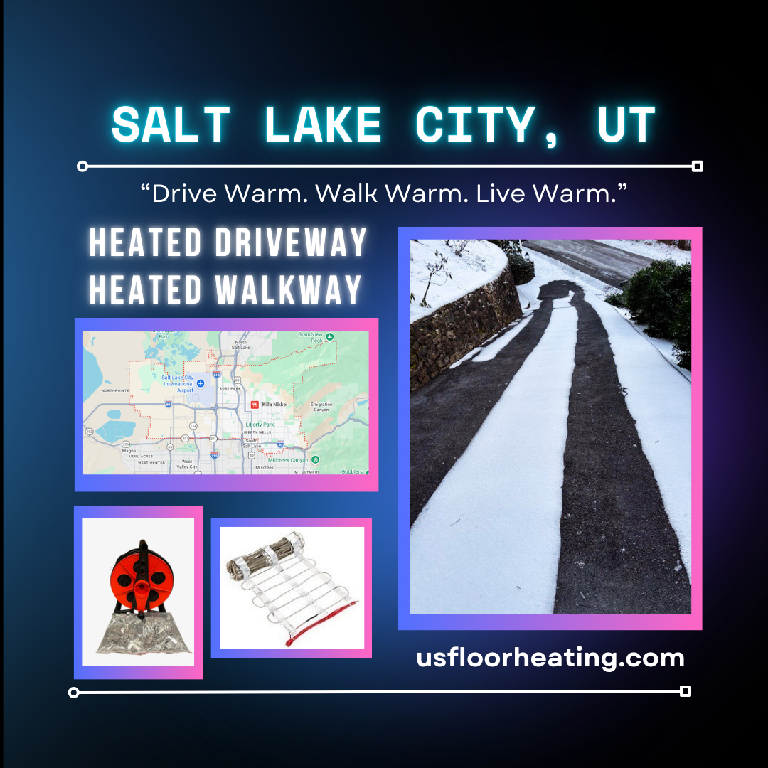 heated driveway salt lake city ut
