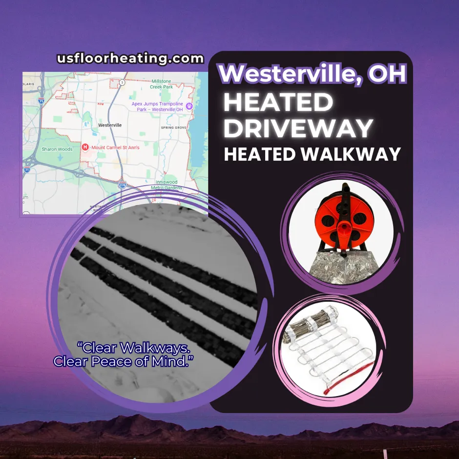 heated driveway westerville oh