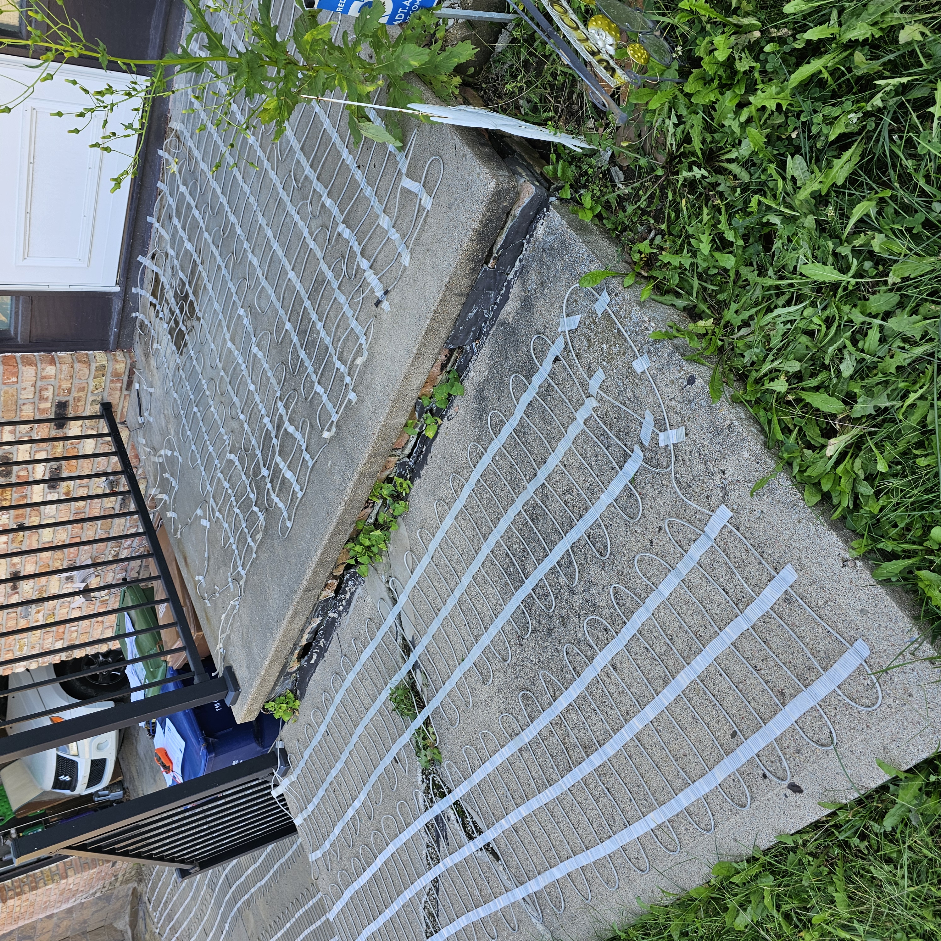 heated driveway installation Fargo