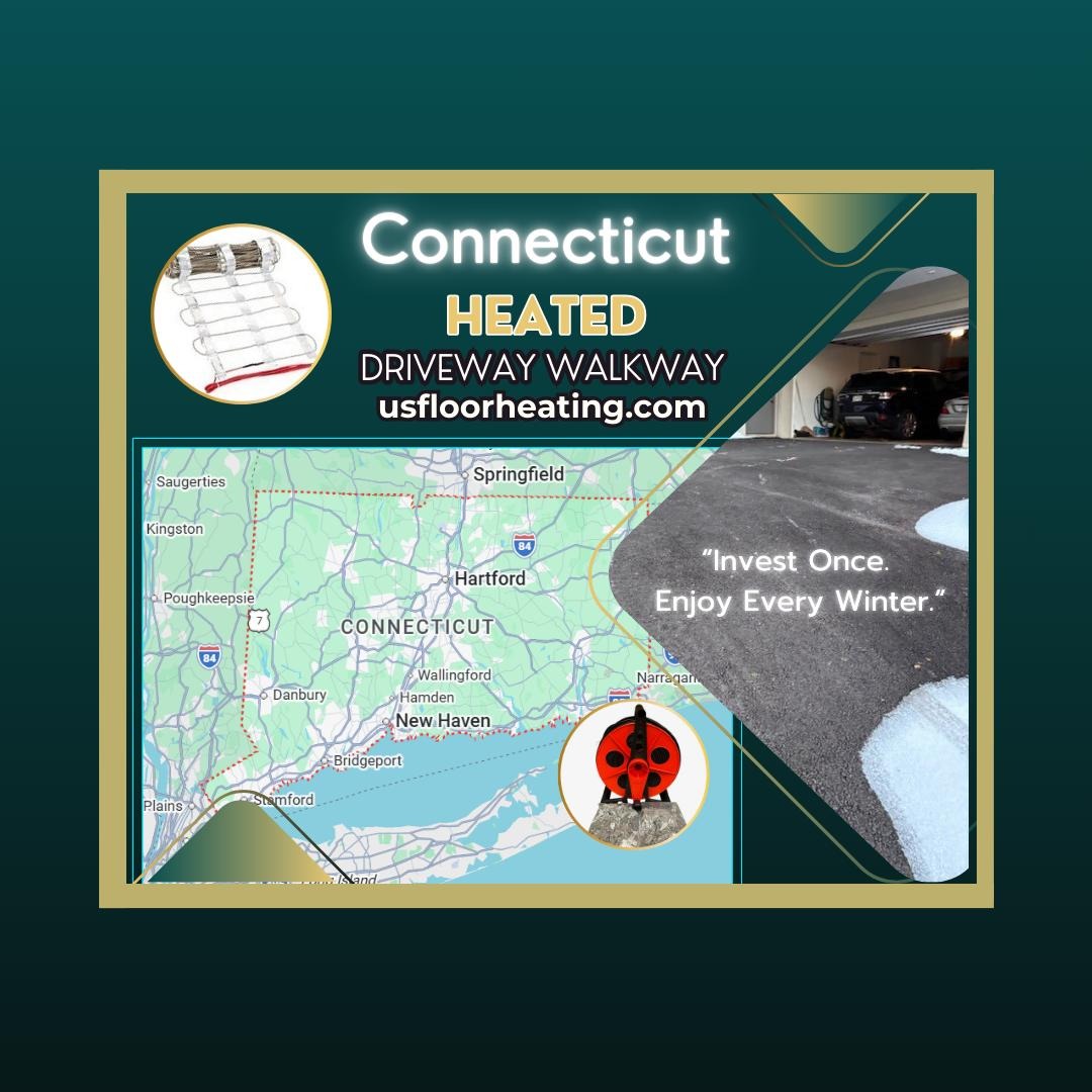 heated driveway in Connecticut