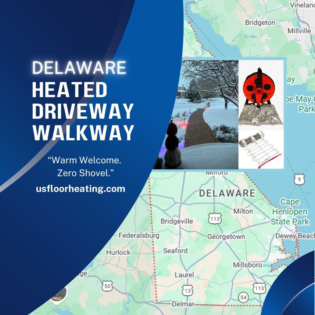 heated driveway in Delaware