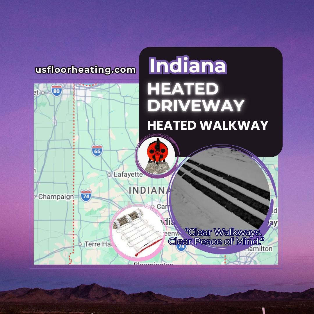 heated driveway in Indiana