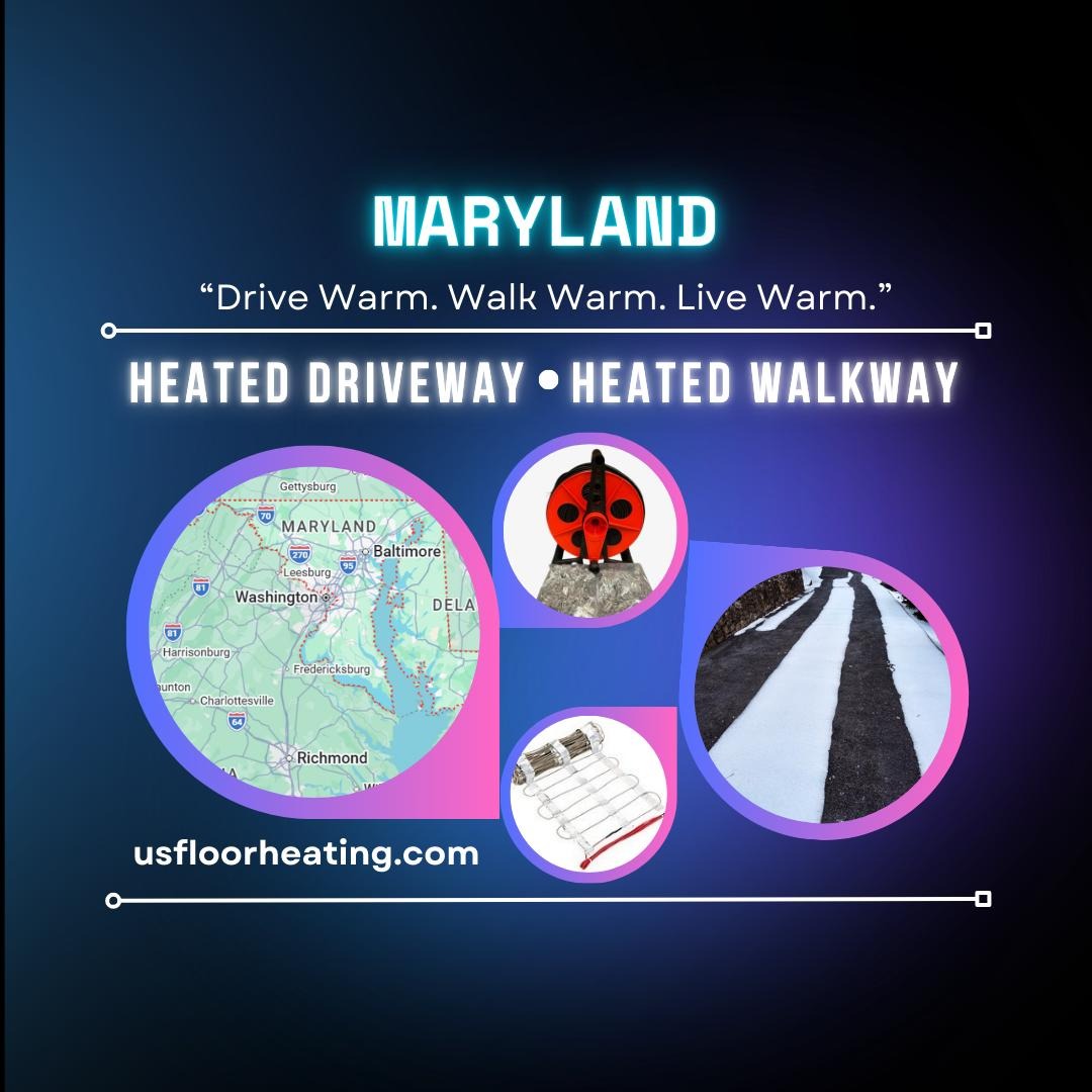 heated driveway in Maryland