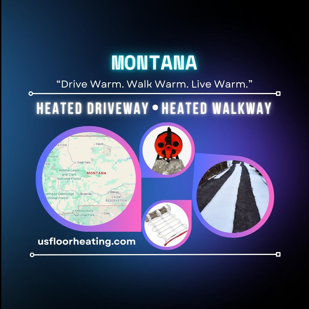 heated driveway in Montana