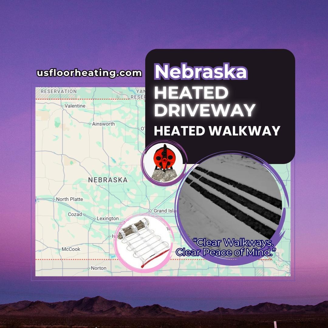 heated driveway in Nebraska