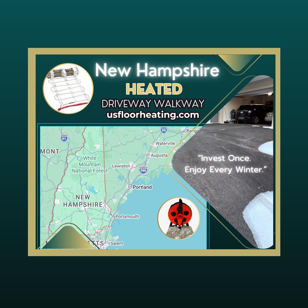 heated driveway in New hampshire