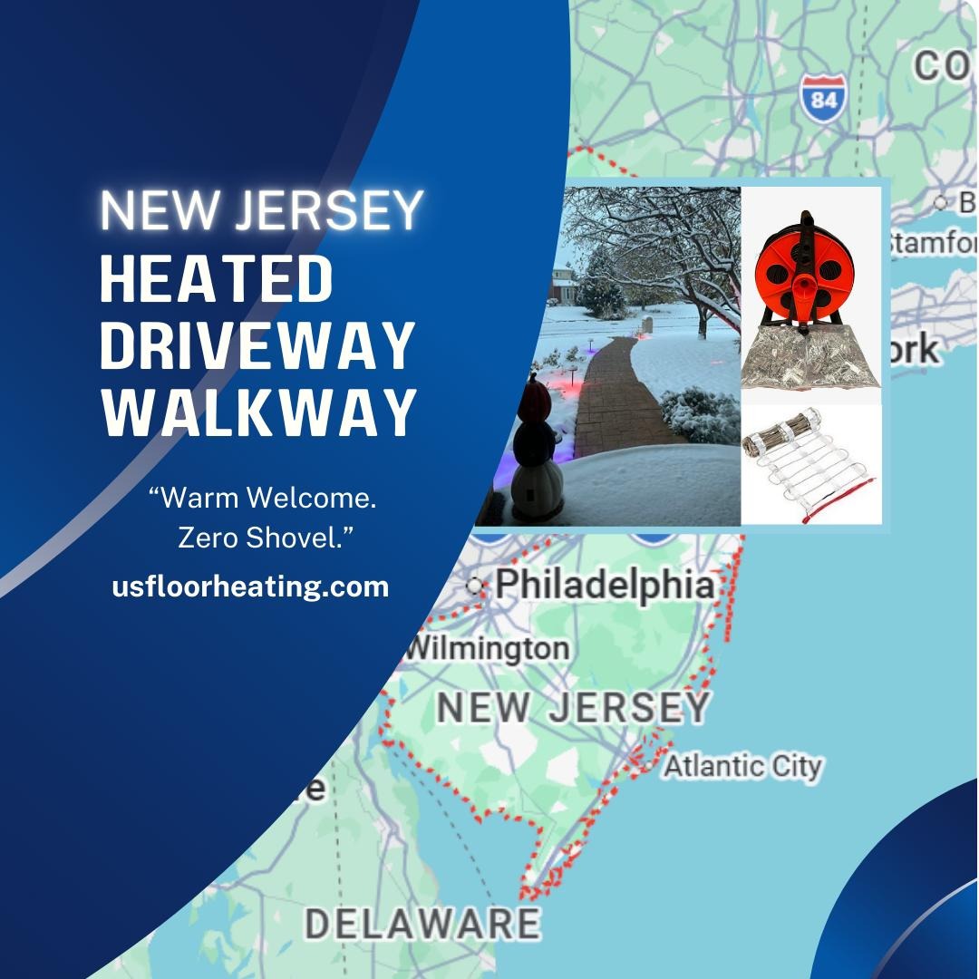 heated driveway in New jersey