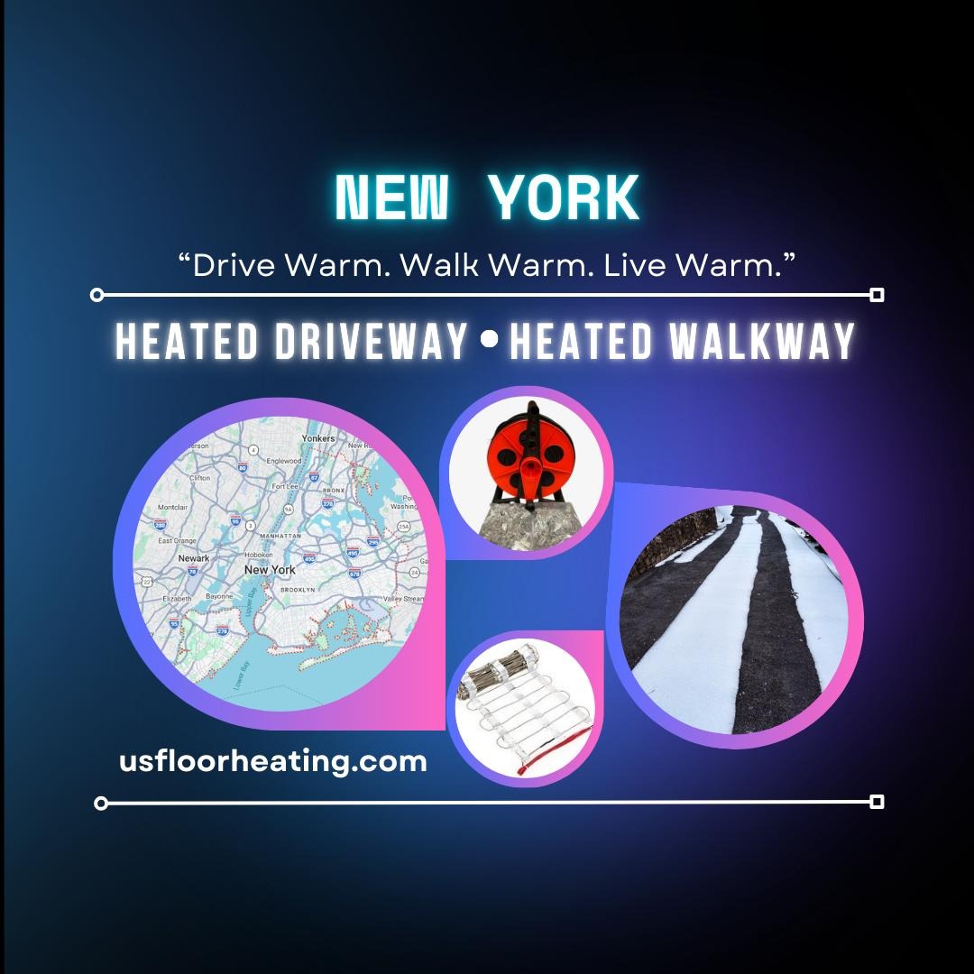 heated driveway in New york
