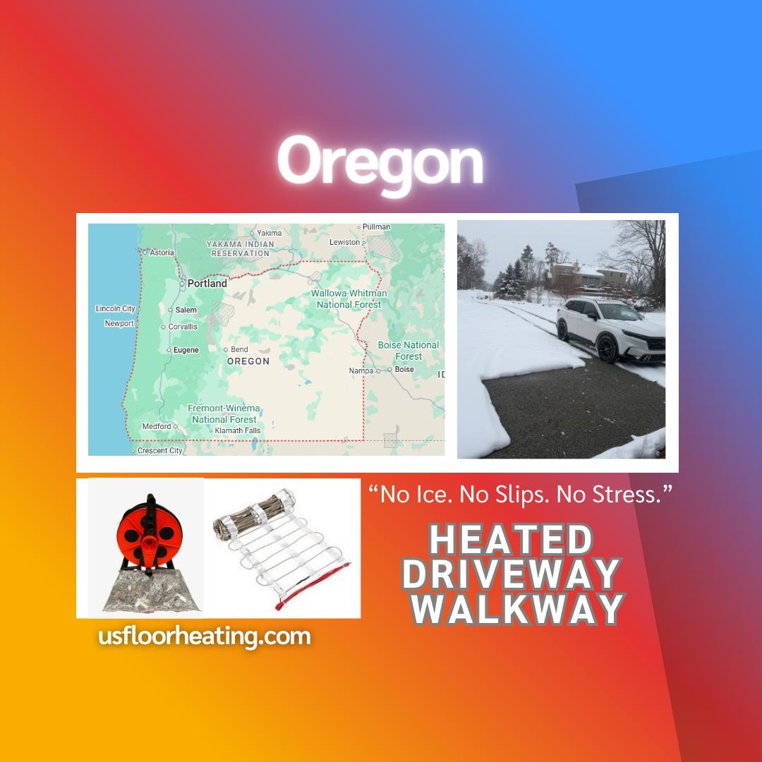 heated driveway in Oregon