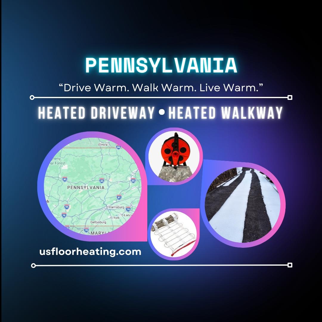 heated driveway in Pennsylvania