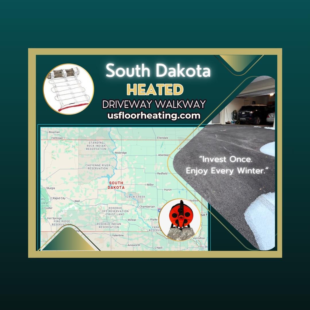 heated driveway in South dakota