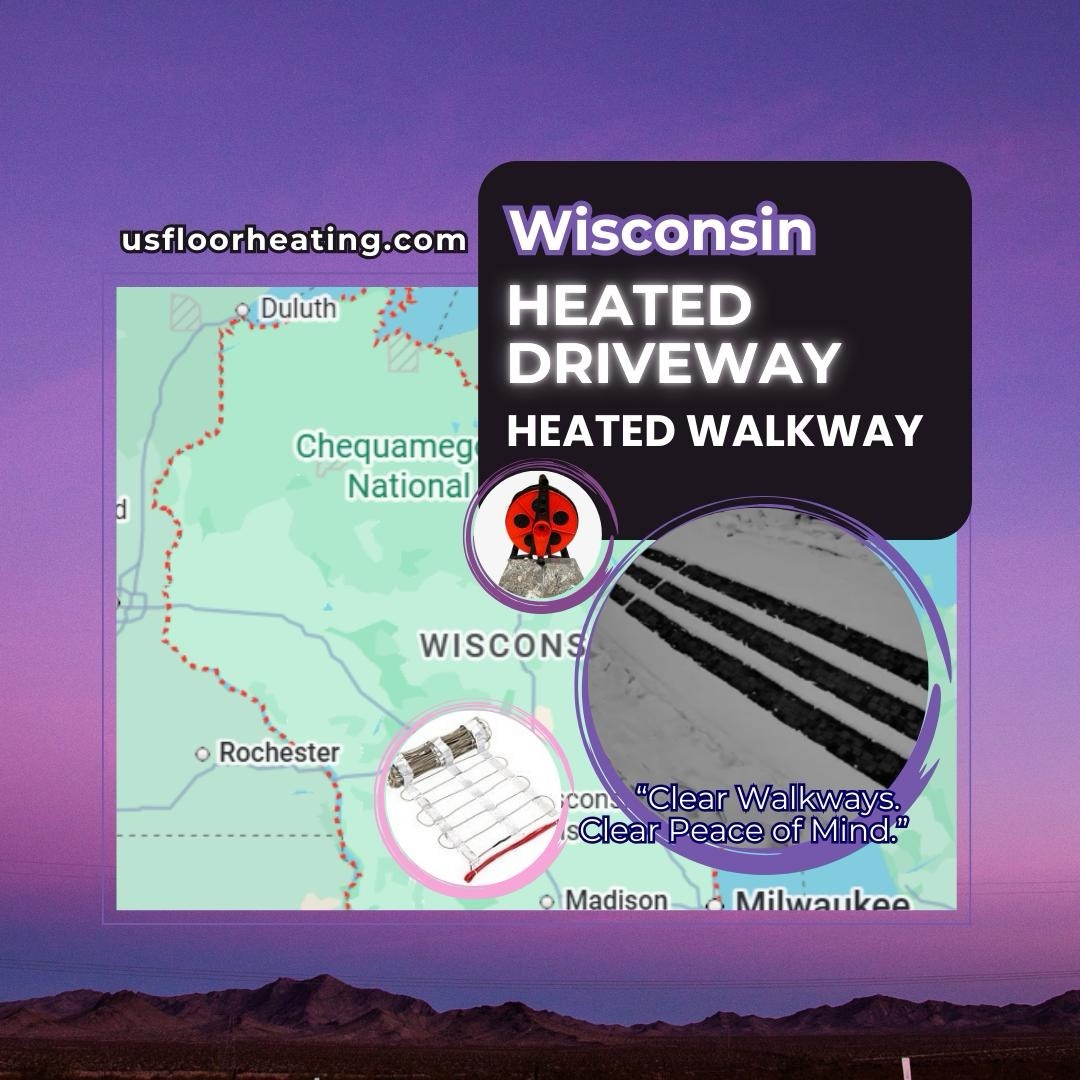 heated driveway in Wisconsin