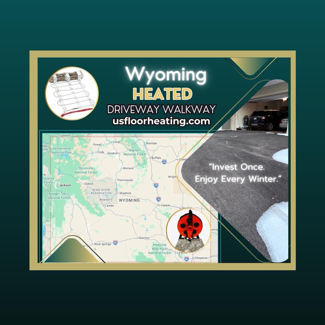 heated driveway in Wyoming